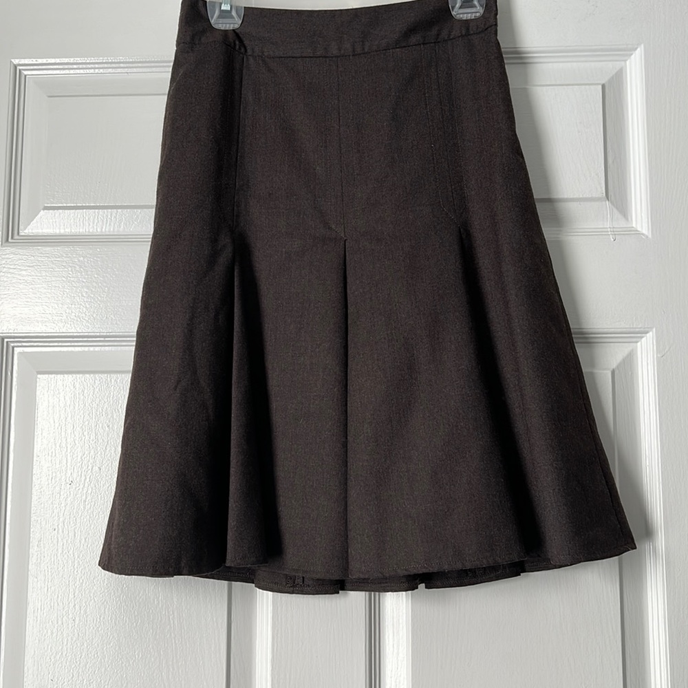 ANN TAYLOR LOFT Brown skirt